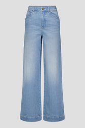 Lichtblauwe jeans - Wide leg fit  van Liberty Island Denim voor Dames