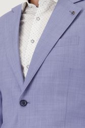 Lichtblauwe kostuumvest – Slim fit  van Dansaert Black voor Heren