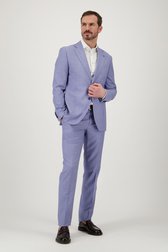 Lichtblauwe kostuumvest – Slim fit  van Dansaert Black voor Heren