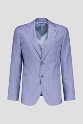 Lichtblauwe kostuumvest – Slim fit  van Dansaert Black voor Heren