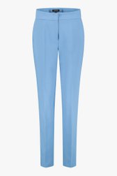 Lichtblauwe pantalon - straight fit van More & More voor Dames