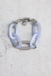 Lichtblauwe schakelarmband van Liberty Island voor Dames