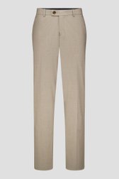 Productfoto 2 van Lichtbruine kostuumbroek - Comfort fit door Dansaert Black voor Heren