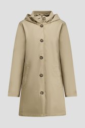 Productfoto 1 van Lichtbruine trenchcoat met kap door Claude Arielle voor Dames