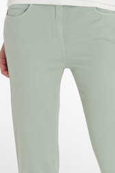 Lichtgroene broek - straight fit van Diane Laury voor Dames