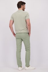 Achterkant van Lichtgroene chino - Milano - Slim fit door Brassville voor Heren