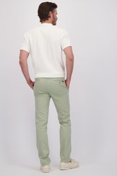 Achterkant van Lichtgroene chino - Vancouver - Regular fit door Brassville voor Heren