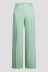 Productfoto 1 van Lichtgroene geklede broek - Straight fit door Claude Arielle voor Dames