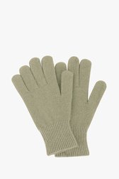 Lichtgroene handschoenen van Liberty Island voor Dames
