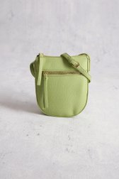 Lichtgroene handtas met lederlook van Liberty Island voor Dames