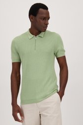 Lichtgroene polo  van Casual Five voor Heren