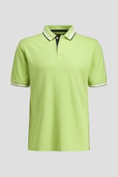 Productfoto 1 van Lichtgroene polo met wit accent door Dansaert Blue voor Heren
