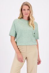 Vidéo de Pull à manches courtes vert clair de Liberty Loving nature pour Femmes