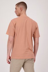 Lichtoranje T-shirt met ronde hals van ONLY & SONS voor Heren