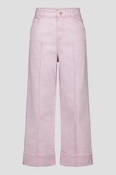 Lichtroze jeans met omslag - 7/8 lengte van Louise voor Dames