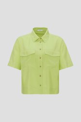 Limoengroene blouse van Opus voor Dames