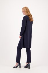 Long cardigan bleu de D'Auvry pour Femmes