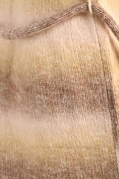 Long cardigan en beige/rose ombré de Bicalla pour Femmes