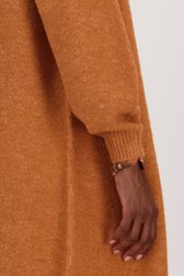 Long cardigan orange de Louise pour Femmes