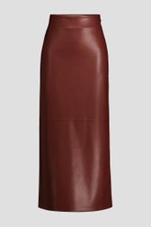 Photo produit 1 de Longue jupe bordeaux effet cuir de AC by Annelien Coorevits pour Femmes