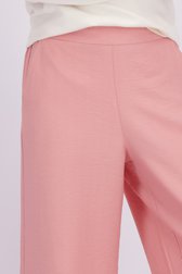 Detail van Losse roze broek door AC by Annelien Coorevits voor Dames