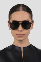 Photo produit 3 de Lunettes de soleil aviateur noires – Charlie de Otra pour Femmes