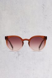 Lunettes de soleil brunes et roses - Lulu de Komono pour Femmes