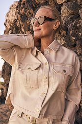 Lunettes de soleil marron - Kim de Komono pour Femmes