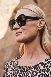 Lunettes de soleil noires - Gwen de Komono pour Femmes