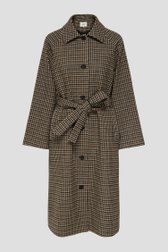 Photo produit 1 de Manteau à carreaux marron de JDY pour Femmes