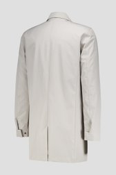 Manteau beige clair déperlant de District pour Hommes