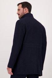 Manteau bleu foncé de Upper East pour Hommes