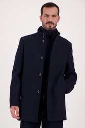 Manteau bleu foncé de Upper East pour Hommes