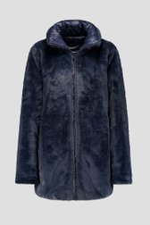 Manteau bleu - réversible de Claude Arielle pour Femmes