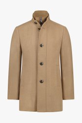 Manteau court marron avec veste intérieure de Upper East pour Hommes