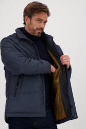 Manteau d'hiver bleu foncé de Gate One pour Hommes