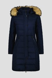 Manteau d'hiver matelassé bleu  de Claude Arielle pour Femmes