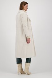 Manteau écru avec doublure douce de Louise pour Femmes