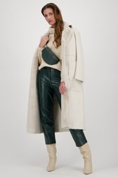 Manteau écru avec doublure douce de Louise pour Femmes