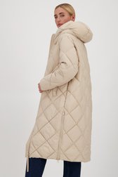 Manteau long et matelassé beige de Opus pour Femmes