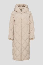 Manteau long et matelassé beige de Opus pour Femmes