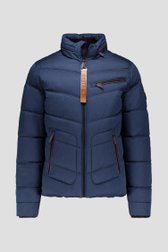 Photo produit 1 de Manteau matelassé bleu de District pour Hommes