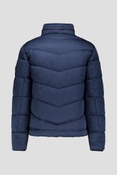 Photo produit 2 de Manteau matelassé bleu de District pour Hommes
