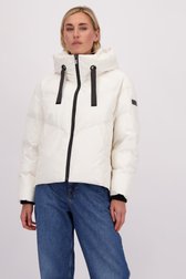 Le devant de Manteau matelassé brun de Rock and Blue pour Femmes