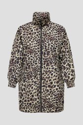 Manteau mi-long à imprimé léopard de Only Carmakoma pour Femmes