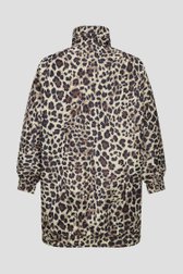 Manteau mi-long à imprimé léopard de Only Carmakoma pour Femmes