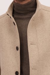 Détail de Manteau mi-long marron clair de Upper East pour Hommes