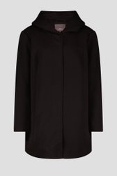 Manteau noir mi-long de Only Carmakoma pour Femmes