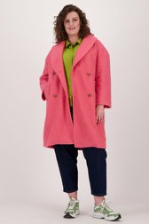 Manteau rose doux de Fransa pour Femmes