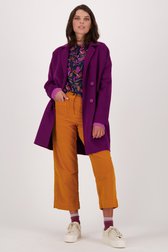 Manteau violet foncé de Libelle pour Femmes